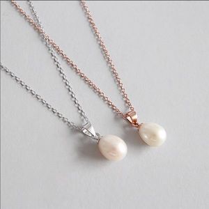 Freshwater Pearl 925 Sterling Silver Necklace